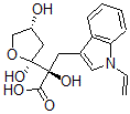 CAS#: 110326-15-3， (2S)-2-[(2S,4R)-2,4-Dihydroxyoxolan-2-Yl]-3-(1-Ethenylindol-3-Yl)-2-Hydroxypropanoic Acid