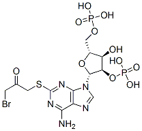 CAS#: 110356-02-0， [[(2S,3S,5R)-5-[6-Amino-2-(3-Bromo-2-Oxopropyl)Sulfanylpurin-9-Yl]-3-Hydroxyoxolan-2-Yl]-Phosphonooxymethyl] Dihydrogen Phosphate