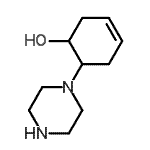 CAS#: 110469-60-8， 6-(1-Piperazinyl)-3-Cyclohexen-1-Ol