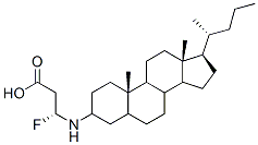CAS#: 110501-27-4， 2-Fluoro-3-[[(4R)-4-[(3R,5S,7R,10S,12S,13R,17R)-3,7,12-Trihydroxy-10,13-Dimethyl-2,3,4,5,6,7,8,9,11,12,14,15,16,17-Tetradecahydro-1H-Cyclopenta[a]Phenanthren-17-Yl]Pentanoyl]Amino]Propanoic Acid