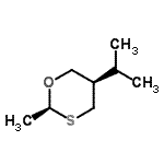 CAS#: 110523-70-1， (2S,5R)-5-Isopropyl-2-Methyl-1,3-Oxathiane