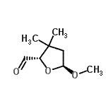 CAS#: 110528-15-9， (2S,5S)-5-Methoxy-3,3-Dimethyltetrahydro-2-Furancarbaldehyde