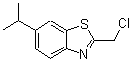 CAS#: 110704-26-2， 2-(Chloromethyl)-6-Isopropyl-1,3-Benzothiazole