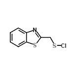 CAS#: 110704-30-8， 2-[(Chlorosulfanyl)Methyl]-1,3-Benzothiazole