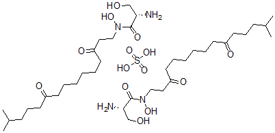 CAS#: 11075-87-9， Lipoxamycin sulfate (2:1)