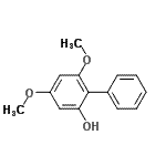CAS#: 110784-40-2， 4,6-Dimethoxy-2-Biphenylol