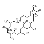 CAS#: 110786-78-2， (6Z,20Z)-13,14,17,19-Tetrahydroxy-7,10,12,19,20,24-Hexamethyl-22-Methylene-9,27-Dioxabicyclo[24.1.0]Heptacosa-2,6,20-Triene-8,15-Dione