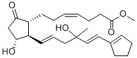 CAS#: 110845-89-1， Methyl (E)-7-[(1R,2R,3R)-2-[(1E,5E)-6-(1-Cyclopentenyl)-4-Hydroxy-4-Methylhexa-1,5-Dienyl]-3-Hydroxy-5-Oxocyclopentyl]Hept-4-Enoate