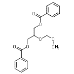 CAS#: 110874-21-0， 2-(Methoxymethoxy)-1,3-Propanediyl Dibenzoate