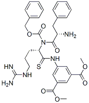 CAS#: 111070-40-7， 5-(Benzyloxycarbonylphenylalanylarginylthioamido)isophthalic acid dimethyl ester