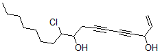 CAS#: 111103-92-5， 10-Chloroheptadec-1-En-4,6-Diyne-3,9-Diol