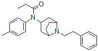 CAS#: 111261-85-9， N-(4-Methylphenyl)-N-[8-(2-Phenylethyl)-8-Azabicyclo[3.2.1]Octan-3-Yl]Propanamide