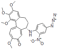 CAS#: 111348-67-5， (7S)-7-[(4-Azido-2-Nitrophenyl)Amino]-1,2,3,10-Tetramethoxy-6,7-Dihydro-5H-Benzo[g]Heptalen-9-One