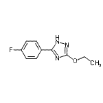 CAS#: 111396-65-7， 3-Ethoxy-5-(4-Fluorophenyl)-1H-1,2,4-Triazole
