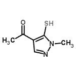 CAS#: 111493-63-1， 1-(1-Methyl-5-Sulfanyl-1H-Pyrazol-4-Yl)Ethanone