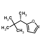 CAS#: 111504-55-3， 5-[(2S)-3,3-Dimethyl-2-Butanyl]-1,2-Oxazole