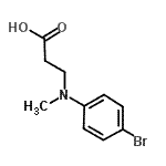 CAS#: 111606-79-2， N-(4-Bromophenyl)-N-Methyl-beta-Alanine