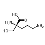 CAS#: 111656-35-0， 2-(Hydroxymethyl)-L-Ornithine
