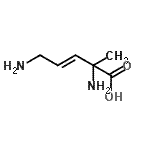 CAS#: 111656-48-5， (3E)-2,5-Diamino-2-Methyl-3-Pentenoic Acid
