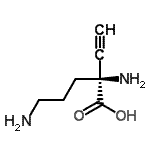 CAS#: 111714-49-9， 2-Ethynyl-D-Ornithine