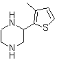 CAS#: 111760-31-7， 2-(3-Methyl-2-Thienyl)Piperazine