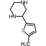 CAS#: 111760-40-8， 2-(5-Methyl-2-Thienyl)Piperazine