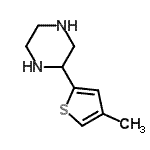 CAS#: 111760-41-9， 2-(4-Methyl-2-Thienyl)Piperazine