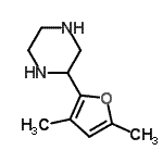 CAS#: 111781-41-0， 2-(3,5-Dimethyl-2-Furyl)Piperazine