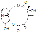 CAS#: 111844-46-3， (6beta)-3,8-Didehydro-6,12-Dihydroxy-Senecionan-11,16-Dione