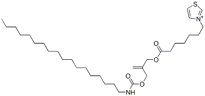 CAS#: 111878-47-8， 2-(Octadecylcarbamoyloxymethyl)Prop-2-Enyl 7-(1,3-Thiazol-3-Ium-3-Yl)Heptanoate Bromide