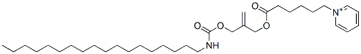 CAS#: 111878-48-9， 2-(Octadecylcarbamoyloxymethyl)Prop-2-Enyl 6-Pyridin-1-Ium-1-Ylhexanoate Bromide