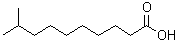 结构式 CAS# 1119-63-7, 9-甲基癸酸