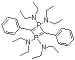 CAS#: 112313-40-3， 1,1,3,3-tetra(diethylamino)-2,4-diphenyl-1,3-Diphosphacyclobutadiene