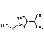 CAS#: 112390-30-4， 1-Isopropyl-3-(Methylsulfanyl)-1H-1,2,4-Triazole