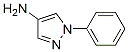 structure of CAS# 1128-53-6, 1-Phenyl-1H-Pyrazol-4-Amine;1-Phenyl-4-Pyrazolamine;(1-Phenylpyrazol-4-Yl)Amine;Oprea1_151045