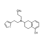 CAS#: 112835-48-0， 6-{Propyl[2-(2-Thienyl)Ethyl]Amino}-5,6,7,8-Tetrahydro-1-Naphthalenol