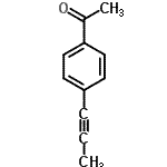 CAS 登录号：112921-88-7， 1-[4-(1-丙炔-1-基)苯基]乙酮