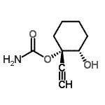 CAS#: 1130-22-9， (1S,2S)-1-Ethynyl-2-Hydroxycyclohexyl Carbamate