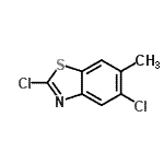 CAS#: 113072-25-6， 2,5-Dichloro-6-Methyl-1,3-Benzothiazole