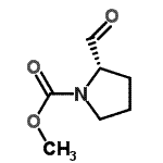 CAS#: 113089-16-0， Methyl (2S)-2-Formyl-1-Pyrrolidinecarboxylate