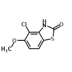 CAS#: 113206-08-9， 4-Chloro-5-Methoxy-1,3-Benzothiazol-2(3H)-One