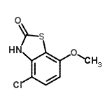 CAS#: 113206-10-3， 4-Chloro-7-Methoxy-1,3-Benzothiazol-2(3H)-One