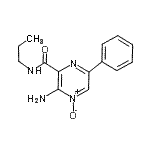 CAS#: 113424-67-2， 3-Amino-6-Phenyl-N-Propyl-2-Pyrazinecarboxamide 4-Oxide