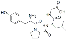 CAS#: 113480-19-6， 2-[[(2S)-2-[[(2S)-1-[(2S)-2-Amino-3-(4-Hydroxyphenyl)Propanoyl]Pyrrolidine-2-Carbonyl]Amino]-4-Methylpentanoyl]Amino]Acetic Acid