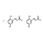 CAS#: 113530-42-0， 2-[(5-Bromo-2-Hydroxyphenyl)Amino]-Acetate Iron(3+) Salt (2:1)