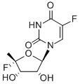 CAS#: 113548-97-3， 5-Fluoro-1-(5-Fluoro-3,4-Dihydroxy-5-Methyloxolan-2-Yl)Pyrimidine-2,4-Dione