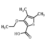 CAS#: 113589-54-1， 3-Ethoxy-4,5-Dimethyl-2-Thiophenecarboxylic Acid