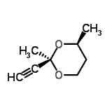CAS#: 113630-88-9， (2R,4S)-2-Ethynyl-2,4-Dimethyl-1,3-Dioxane