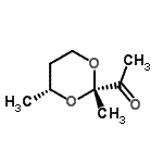 CAS#: 113630-92-5， 1-[(2S,4R)-2,4-Dimethyl-1,3-Dioxan-2-Yl]Ethanone