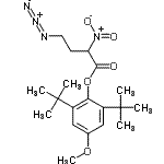 CAS#: 113719-06-5， 4-Methoxy-2,6-Bis(2-Methyl-2-Propanyl)Phenyl 4-Azido-2-Nitrobutanoate
